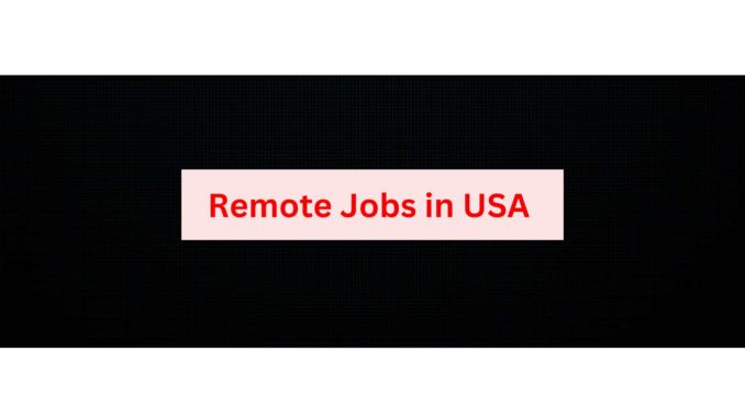 Remote Jobs in USA