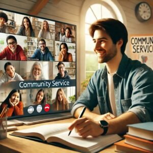 Online tutoring as a community Service